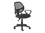 Percy Red Swivel Office Chair