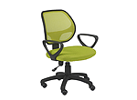 Percy Red Swivel Office Chair