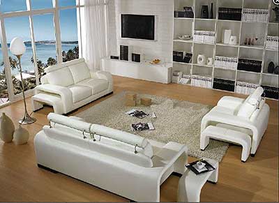 Modern Leather Sofa Set VG-39