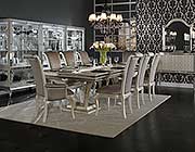 Hollywood Swank Large Dining Table by AICO