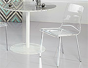 Modern Clear Chair EStyle 614