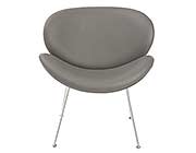 Modern Lounge Chair EStyle 808 in Gray