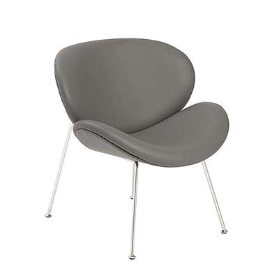 Modern Lounge Chair EStyle 808 in Gray