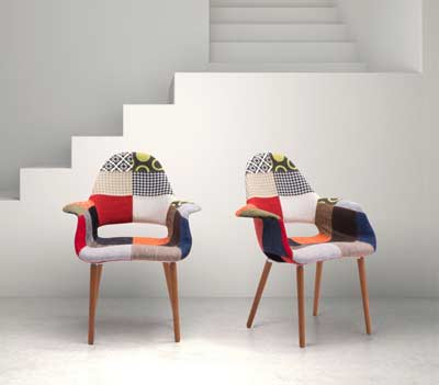 Modern Multicolor Chair Z349