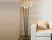 Pecan Floor Lamp NL178