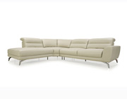 Leather Sectional Sofa-Bella