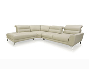 Leather Sectional Sofa-Bella