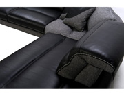 Leather Sectional Sofa-Bella