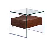 Modern Walnut Coffee Table Z068