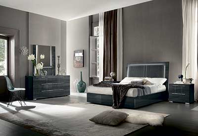 Versilia bed by Alf furniture
