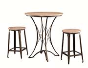 Counter Top Table and Stools set CO006