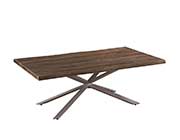 Dark Rustic Coffee Table CO 818