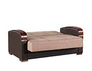 Prada Sofa Full Size Sleeper in Brown