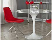 Astrid Round Dining table by Eurostyle
