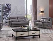 Dark Tan Genuine Leather Sofa set AE 150