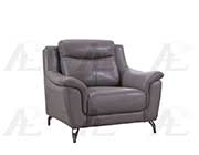 Dark Tan Genuine Leather Sofa set AE 150