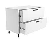 Hugo White Top Office desk by Eurostyle