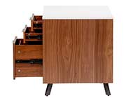 Hugo White Top Office desk by Eurostyle