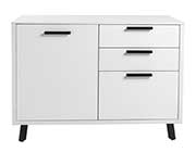 Hugo White Top Office desk by Eurostyle