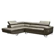 Leather Sectional Sofa EF 807