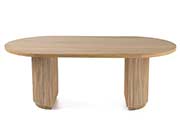 Natural Acacia Wood Dining Table VG Jacob