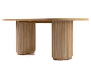 Natural Acacia Wood Dining Table VG Jacob