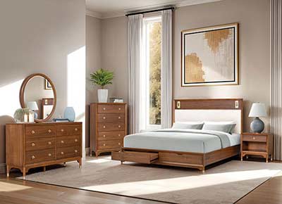 Modern Bed with storage FA 047