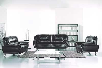 AE388 Leather Sofa Set