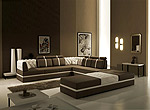 Italian Leather Sectional Sofa Vcal 13